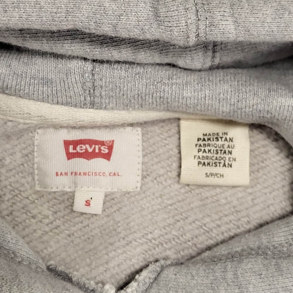 Vintage Y2K Levi's Men's Chicago Cubs MLB Gray Pullover Hoodie Size Small - Picture 8 of 14